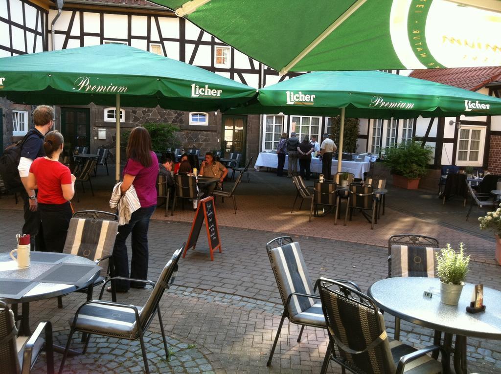 Hotel Muehlenhof Lollar Exterior foto